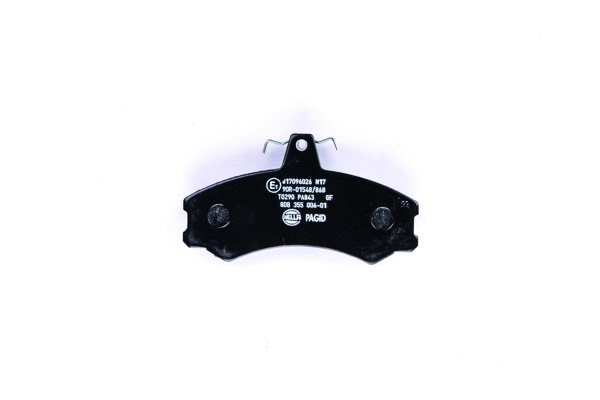 Brake Pad Set, disc brake (8DB 355 006-011)