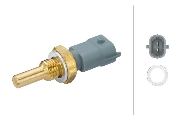 Sensor, oil temperature (6PT 009 107-611)