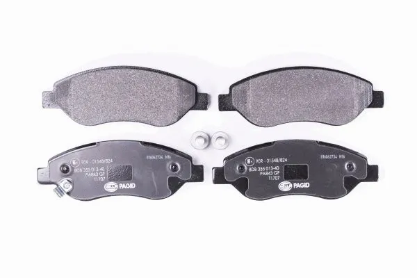 Brake Pad Set, disc brake (8DB 355 013-401)