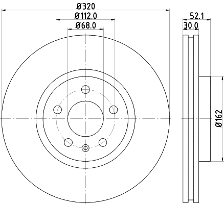 Brake Disc (8DD 355 117-191)