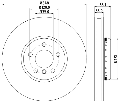 Brake Disc (8DD 355 119-261)
