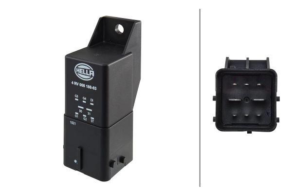 Relay, glow plug system (4RV 008 188-631)