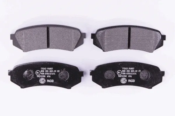 Brake Pad Set, disc brake (8DB 355 009-391)