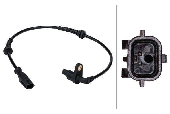Sensor, wheel speed (6PU 012 679-331)