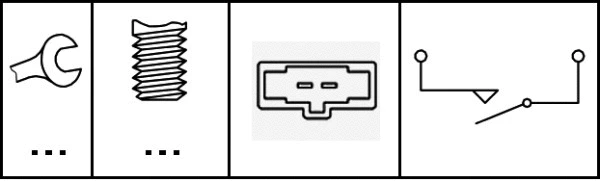Switch, brake actuation (engine timing) (6DD 008 622-491)
