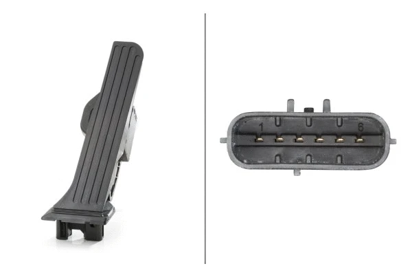 Sensor, accelerator pedal position (6PV 008 890-711)