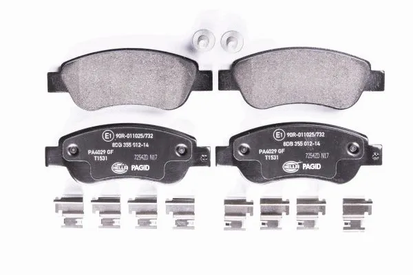 Brake Pad Set, disc brake (8DB 355 012-141)