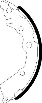 Brake Shoe Set (8DB 355 022-321)