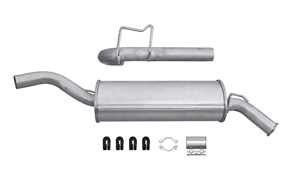 Rear Muffler (8LD 366 033-881)