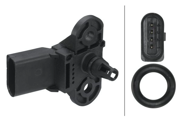 Pressure Sensor, brake booster (6PP 009 400-791)