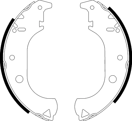 Brake Shoe Set (8DB 355 038-261)