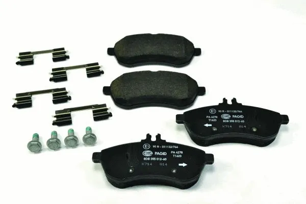 Brake Pad Set, disc brake (8DB 355 012-601)