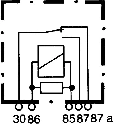 Relay, main current (4RD 933 319-007)