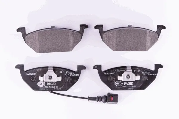 Brake Pad Set, disc brake (8DB 355 008-551)