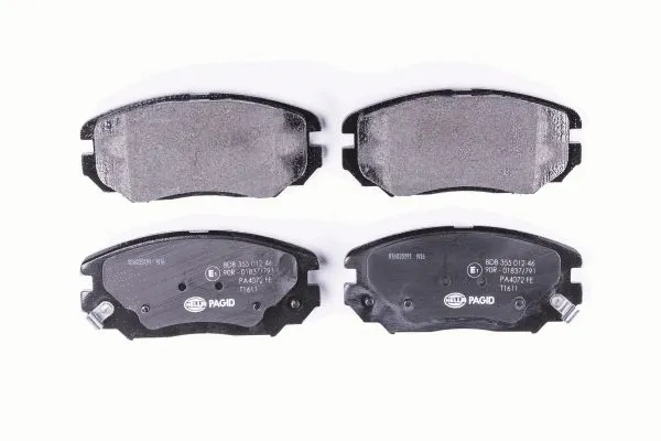 Brake Pad Set, disc brake (8DB 355 012-461)