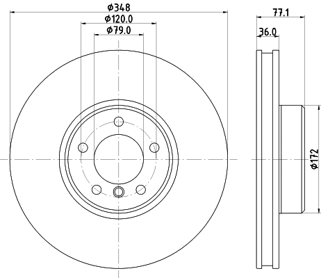 Brake Disc (8DD 355 133-521)