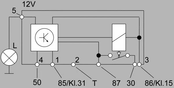 Control Unit, glow time (4RV 008 188-301)