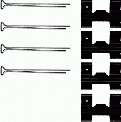 Accessory Kit, disc brake pad (8DZ 355 206-511)