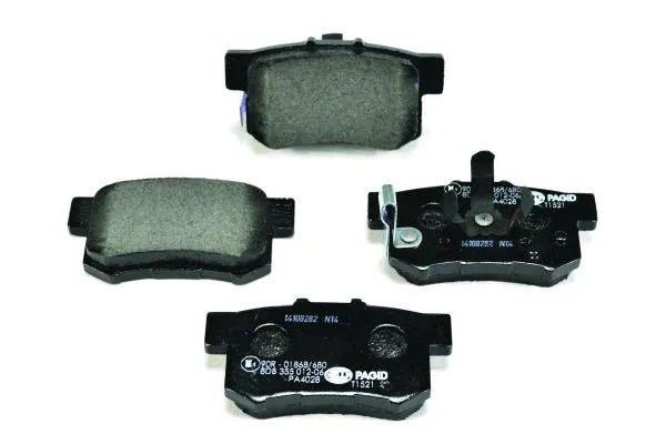 Brake Pad Set, disc brake (8DB 355 012-061)