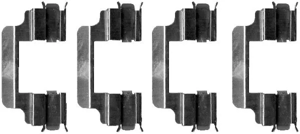 Accessory Kit, disc brake pad (8DZ 355 202-711)