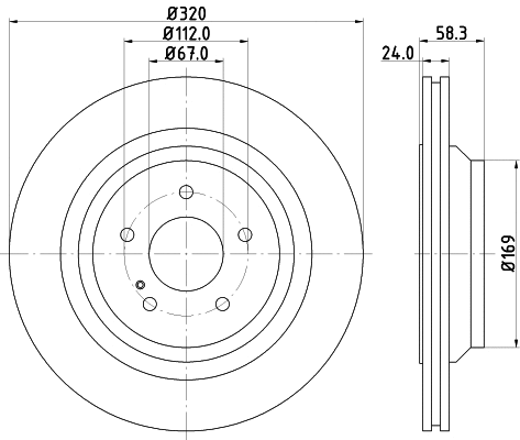 Brake Disc (8DD 355 113-992)