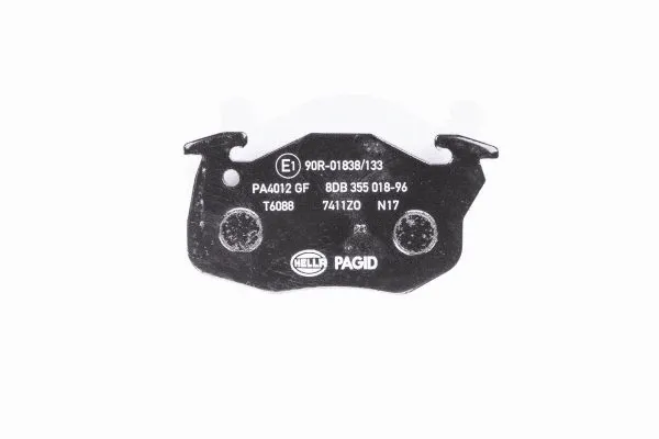 Brake Pad Set, disc brake (8DB 355 018-961)