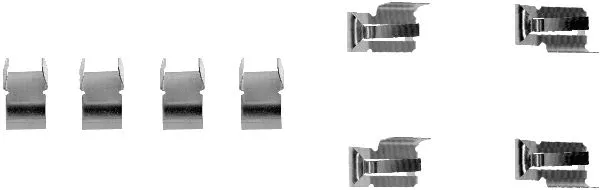 Accessory Kit, disc brake pad (8DZ 355 202-211)