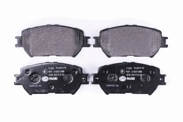 Brake Pad Set, disc brake (8DB 355 010-431)