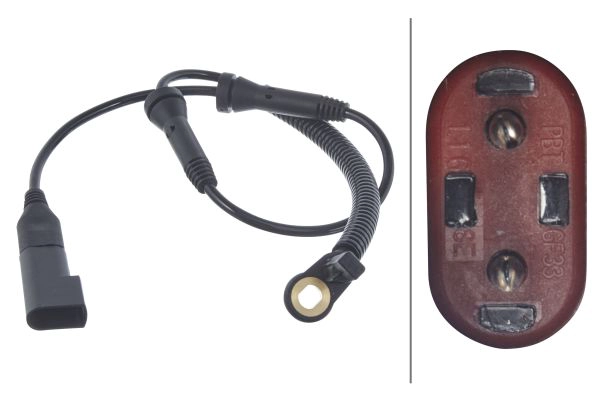 Sensor, wheel speed (6PU 010 039-821)