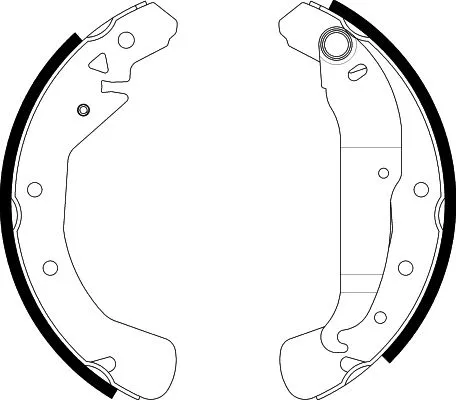 Brake Shoe Set (8DB 355 002-631)
