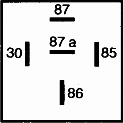 Relay, main current