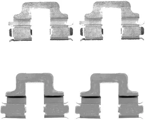 Accessory Kit, disc brake pad (8DZ 355 203-331)