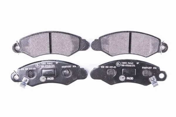 Brake Pad Set, disc brake (8DB 355 017-011)