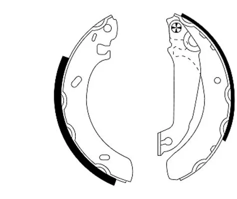 Brake Shoe Set (8DB 355 001-261)