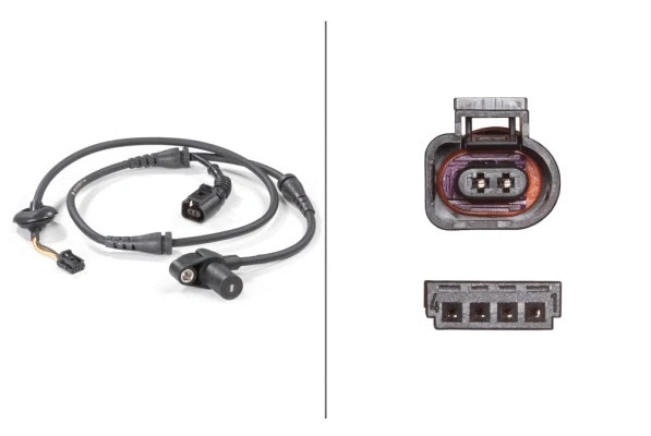 Sensor, wheel speed (6PU 012 806-171)