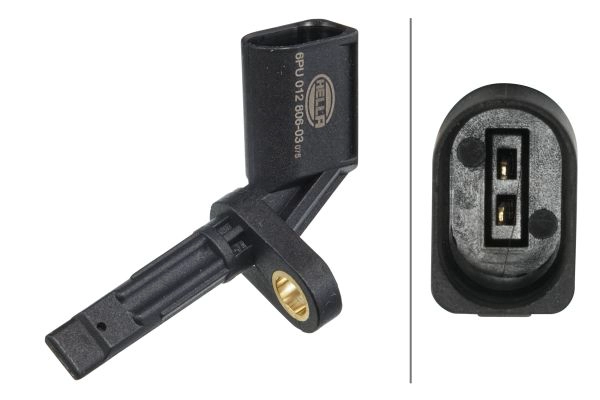 Sensor, wheel speed (6PU 012 806-031)