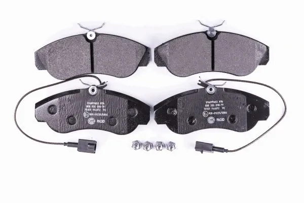Brake Pad Set, disc brake (8DB 355 018-791)