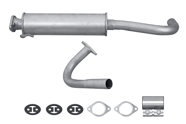 Front Muffler (8LB 366 020-081)