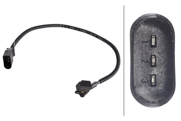 Sensor, crankshaft pulse (6PU 009 167-471)