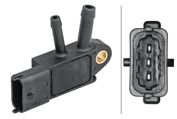 Sensor, exhaust pressure (6PP 009 409-191)