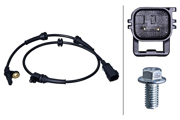 Sensor, wheel speed (6PU 358 218-241)