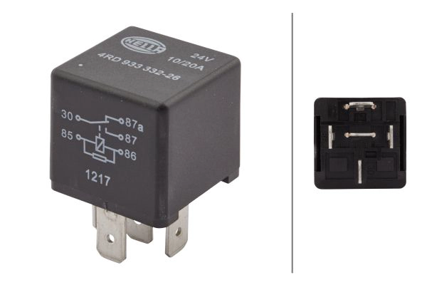 Relay, main current
