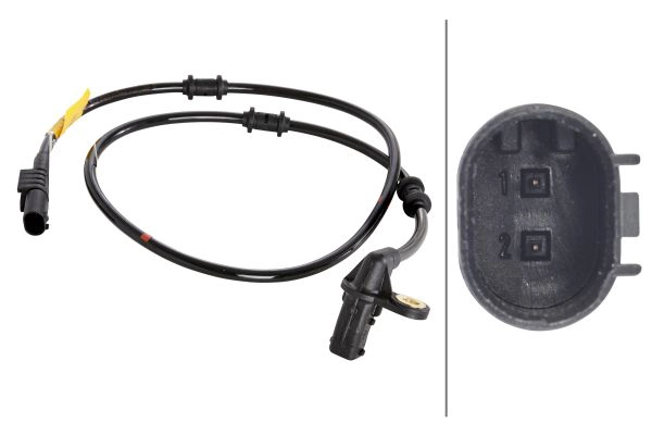 Sensor, wheel speed (6PU 010 039-051)