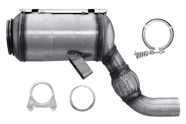 Soot/Particulate Filter, exhaust system (8LG 366 070-101)