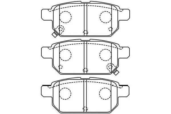 Brake Pad Set, disc brake (BP-8532)