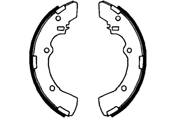 Brake Shoe Set (BS-6410)