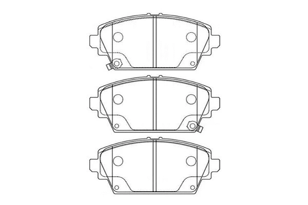 Brake Pad Set, disc brake (BP-2036)