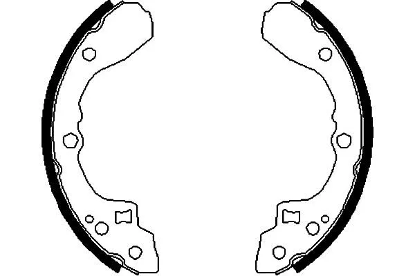 Brake Shoe Set (BS-4405)