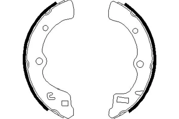 Brake Shoe Set (BS-2902)