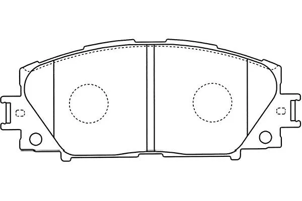 Brake Pad Set, disc brake (BP-9112)